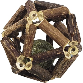 Nobby hračka pro kočky Kulička s Matatabi a Catnipem 11 cm