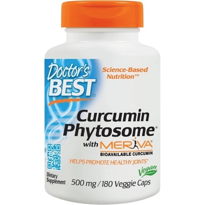 Doctor's Best BEST Curcumin Phytosome 500 mg / with Meriva [180 капсули]