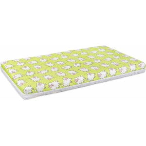 Lorelli Матрак Lorelli - Holiday, 70 х 140 х 10 cm, овчици, жълт (1016006) - baby