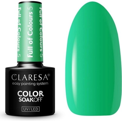 Gél lak na nechty Claresa Full of Colours 5 5 g