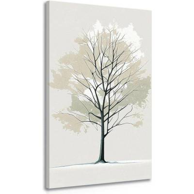 Obraz strom v minimalistickém provedení - 60x120