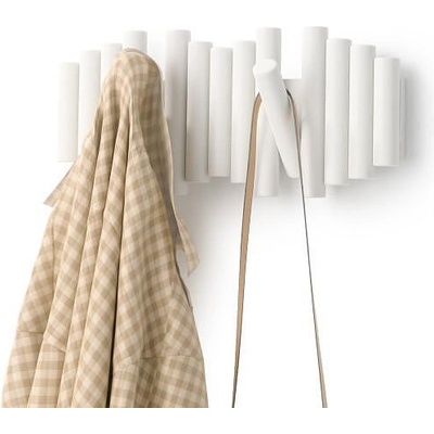 Umbra hk ltd (Канада) Закачалка за стена umbra picket - цвят бял (umbra 1011471-660)