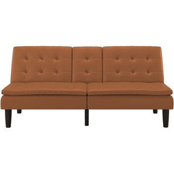 Støraa Кафяв разтегателен диван от изкуствена кожа 191 cm Maine - Støraa (12631039)