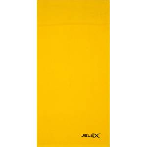 JELEX Хавлиена кърпа JELEX 100FIT Fitness Towel with Zipped Pocket yellow
