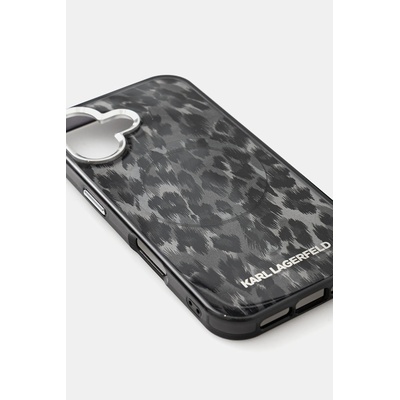KARL LAGERFELD Кейс за телефон Karl Lagerfeld iPhone 16 (KLHMP16SHDLEOICK)
