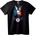 NOONEBRAND Тениска Cruz Azul Заек - M, Black