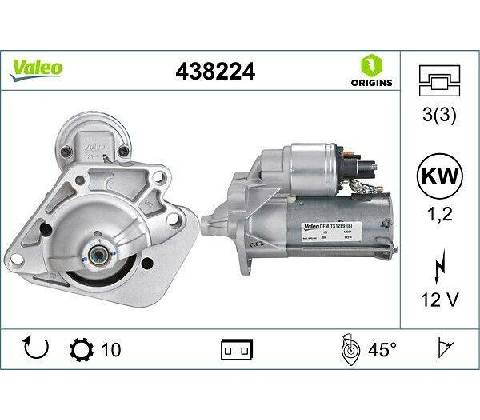 Startér VALEO 438224