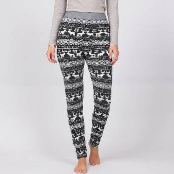 Зимен ватиран клин в черно с коледни мотиви