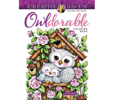 Creative Haven Owldorable Coloring Book