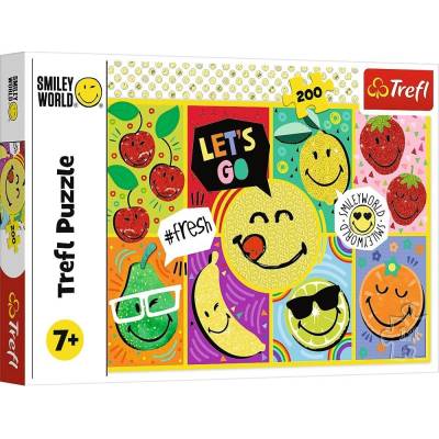 Trefl - Puzzle Happy Smiley - 200 piese