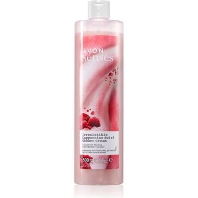 Avon Senses Irresistible Cappuccino Swirl енергизиращ душ крем 500ml