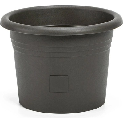Plastia Samozavlažovací kvetináč Narza antracit pr. 50 cm