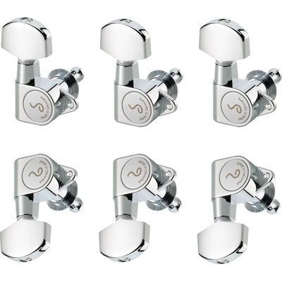 Schaller M6 90 3L/3R solid 21, 7 Chrome Тунинг част за китара (10050223.02.36)