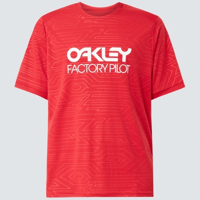 Oakley triko PIPELINE TRAIL red line