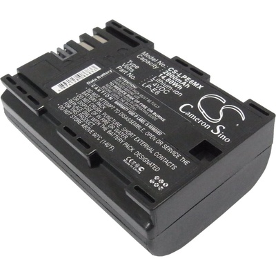 Cameron Sino Батерия за Canon EOS 5D Mark II, EOS 7D, EOS 70D и други, 2000 mAh, Li-Ion (CS-LPE6MX)