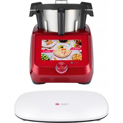 SilverCrest Monsieur Cuisine Smart SKMS 1200 B2 Red s podložkou – Sleviste.cz