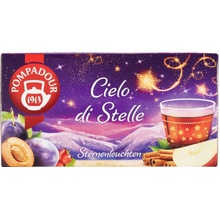 Pompadour čaj slivka škorica 20 ks