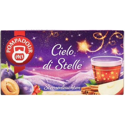 Pompadour čaj slivka škorica 20 ks