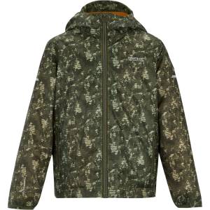 Regatta Детско водоустойчиво яке Regatta Kid's Printed Lever II Waterproof jacket - Light Sage / Line Camo - размер 7-8 Years (703-7794-0313)