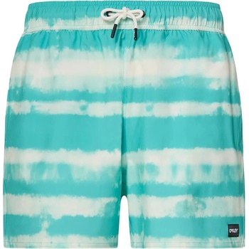 Oakley Бански гащета Oakley Blur Stripes RC 16´´ swimming shorts - Blue (Blurred Stripe Teal Blue)