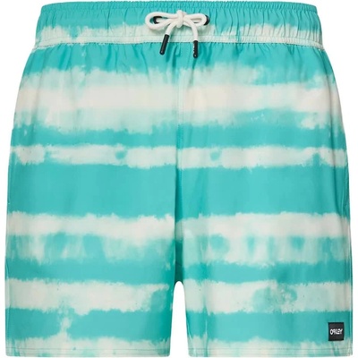 Oakley Бански гащета Oakley Blur Stripes RC 16´´ swimming shorts - Blue (Blurred Stripe Teal Blue)