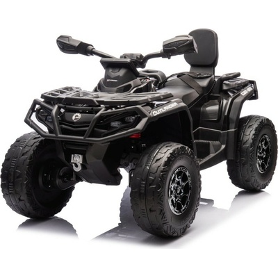 Mamido Can-Am Outlander ATV 4x200W Detská elektrická štvorkolka čierna