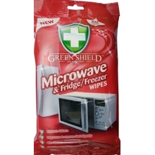 Green Shield Microwave & Fridge vlhčené ubrousky na mikrovlnné trouby 50 ks