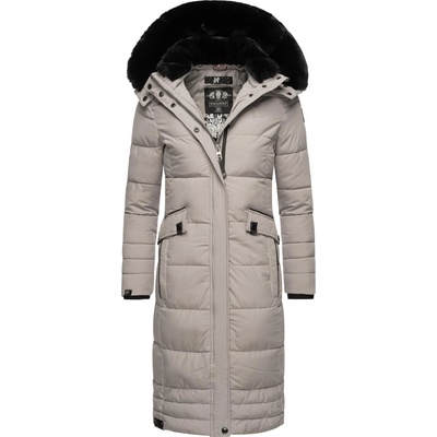 NAVAHOO Зимно палто 'Fahmiyaa' сиво, размер M