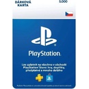 PlayStation Store predplatená karta 5000 Kč