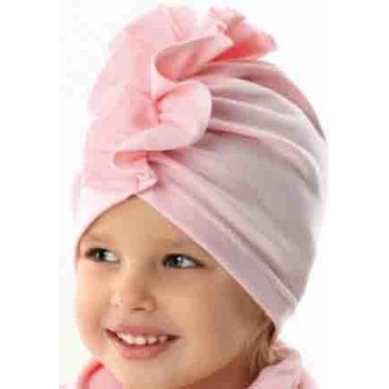 AJS dievčenský turban broskyňový