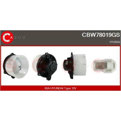 CASCO Alternátor 12V 140A s kolem AFP