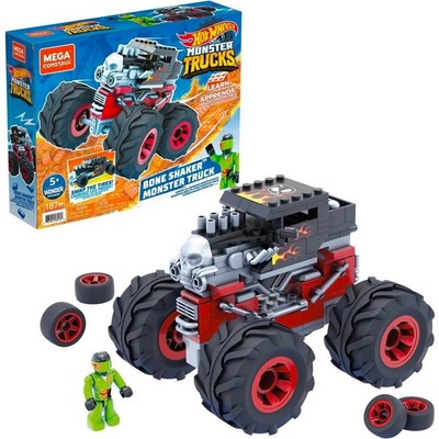 MEGA BLOKS Mega Construx Hot Wheels Monster Trucks drtič Bone Shaker