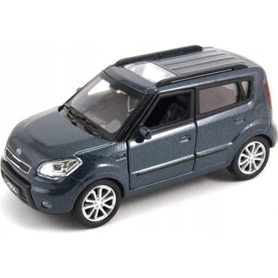 Welly Kia Soul grey code 43626 modely aut 1:34