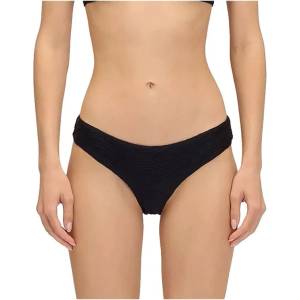 SUNDEK Marisol zebra jacquard culotte briefs bikini bottom - Black (Black)