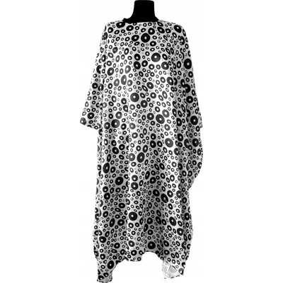 xhair Kadernícka pláštenka Kadernícky zástera na strihanie ČIERNA veľká PATENTKY