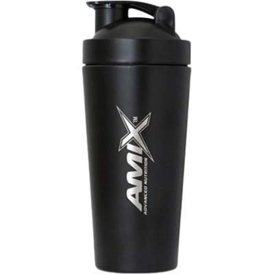Amix Nutrition Shaker Metal Black [739 мл] Черен