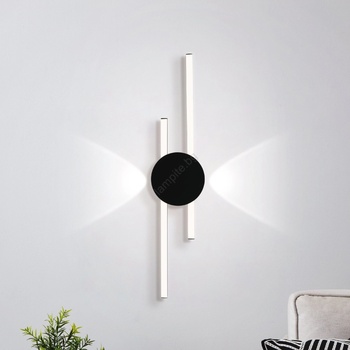 EGLO 902123 - LED стенен осветител VENTICELLO LED/20W/230V + LED/0, 91W черен (EG902123)