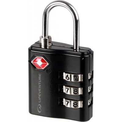 Life Venture zámek TSA Combination Lock black