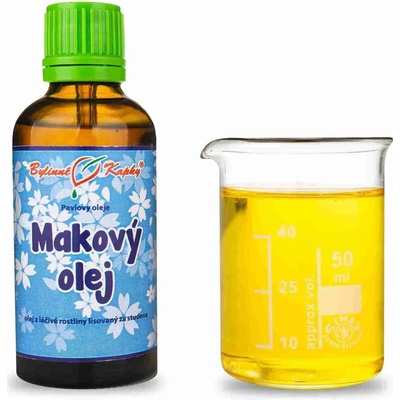 Bylinné kapky Makový olej 50 ml
