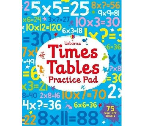Times Tables Practice Pad