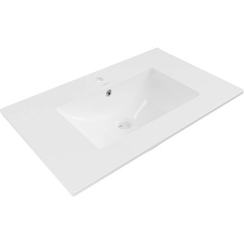 Mexen Atena умивалник за вграждане в плот 76 x 46 см, бял - 25017500 (25017500)