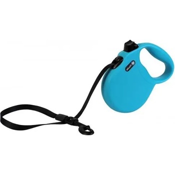 Alcott Wanderer Retractable Leash - автоматичен повод Пътешественик, СИН, размер М - дължина на повода 4, 8 м - подходящо за кучета до 30 кг WRMBE