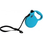alcott Wanderer Retractable Leash - автоматичен повод Пътешественик, СИН, размер М - дължина на повода 4, 8 м - подходящо за кучета до 30 кг WRMBE