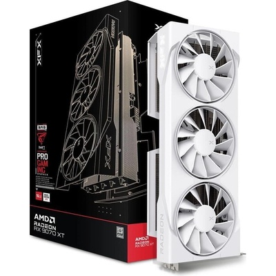 XFX Radeon RX 9070 Swift OC White Triple Fan Gaming Edition 16GB GDDR6 256bit (RX-97SWFB3W9)