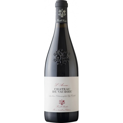 Chateau de Vaudieu Chateauneuf du Pape L'Avenue 2018 Červené 15% 0,75 l (holá láhev)