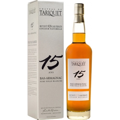 Tariquet Pure Folle Blanche 15 letý 47,2% 0,7 l (karton) – Zboží Dáma
