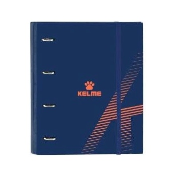 KELME Папка с пръстени Kelme Navy blue Оранжев Морско син (27 x 32 x 3.5 cm)