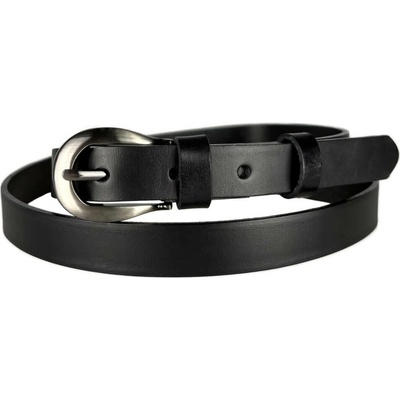 Penny Belts kožený opasek 20-178-63 černý