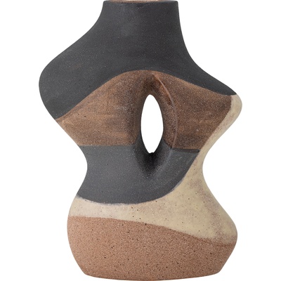 Bloomingville Декоративна ваза Vica 27 см кафява (82062659)