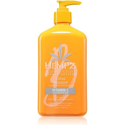 Hempz hydratační tělový krém Citrus Blossom s vitaminem C 500 ml